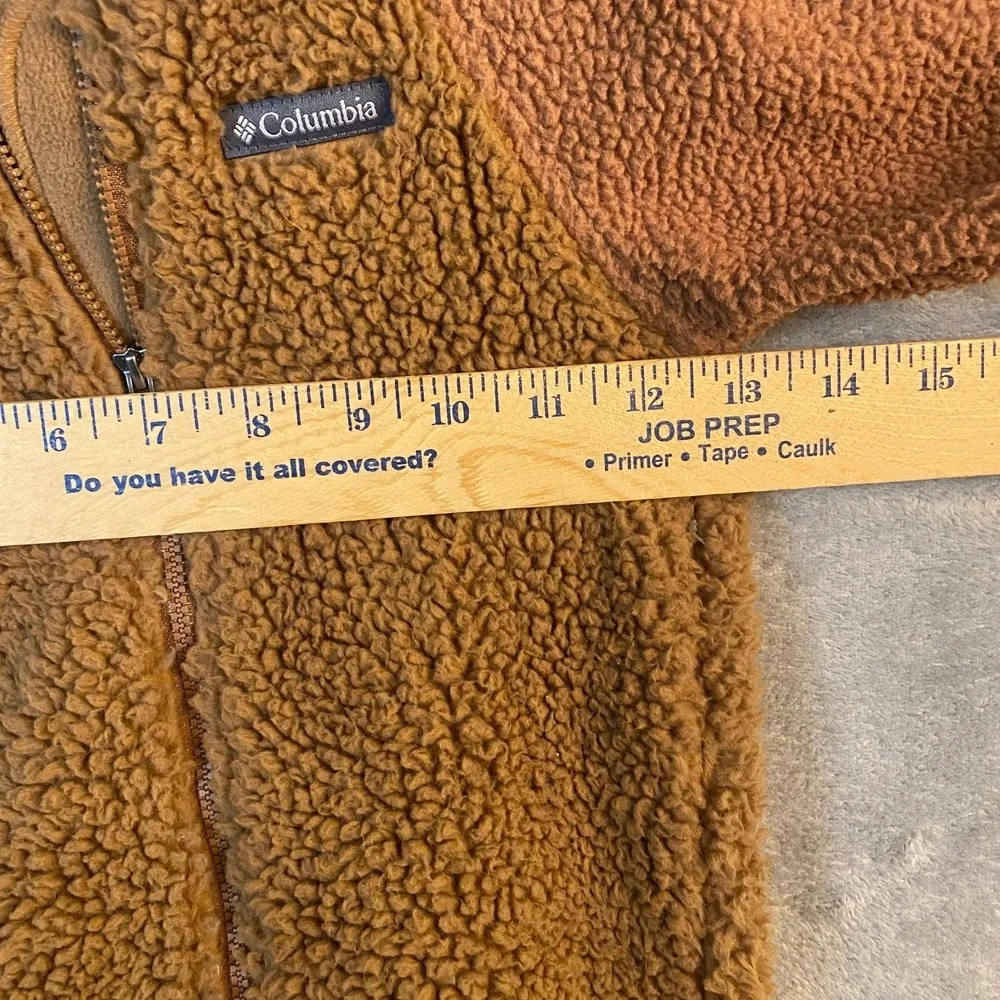 Columbia Foxy Baby Sherpa Bunting 12-18 Months Brown Bear Hooded One Piece